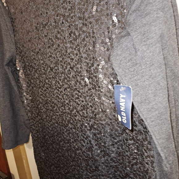 Old Navy Sequin Dress Gray - Picture 4 of 5